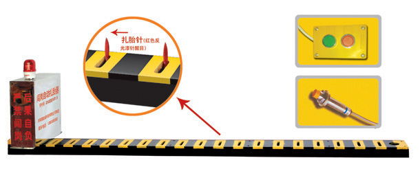 浚县V3嵌入式闯岗自动扎胎器/阻车器